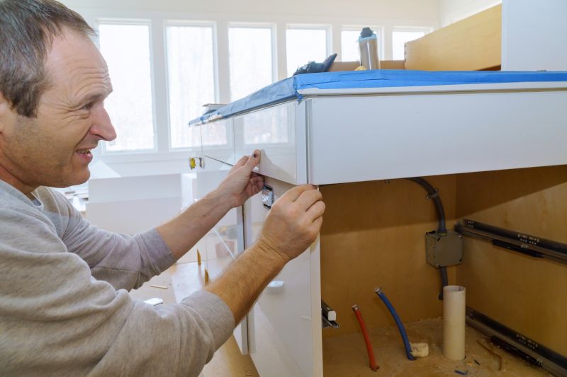 Kitchen Cabinets Installation detail